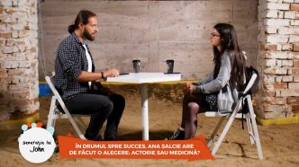 Ana Salcie, actriță, 17 ani: “sunt nevoită să aleg între actorie și medicină” | Generația lui John 1