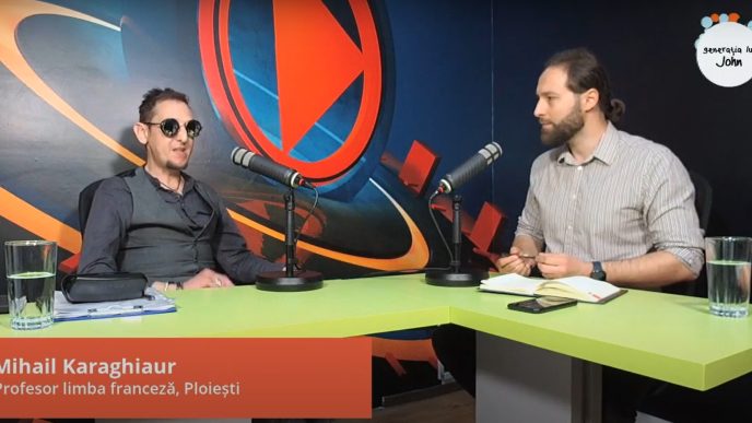 Mihail Karaghiaur, profesor de limba franceza