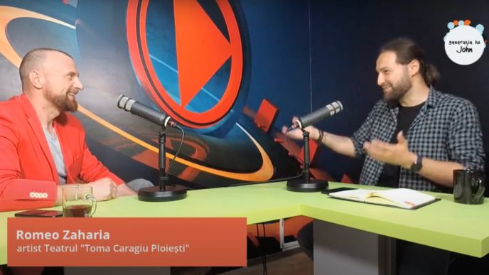 Romeo Zaharia, teatrul toma caragiu ploiesti, podcast, generatia lui john