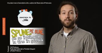 chestionar profesori, campanie educație, spune pe bune, 2022, generația lui John