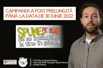spune pe bune, campanie, prelungire, 30 iunie 2022, campanie educație, chestionar online, campanie Prahova, educație Prahova, pulsul educației, demers jurnalistic, elevi și profesori