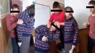 elevi, profesoară de engleză, profesoară Pietriceaua, Brebu, 6 la purtare, video profesoară Brebu, imagini hilare, comportament deviant, sancțiuni elevi