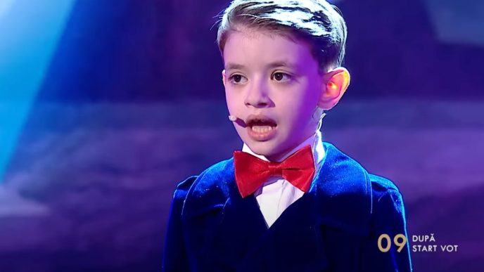 Rareş Prisăcariu, 7 ani, Botoșani, pasiune actorie, sezonul 13, Românii au Talent, sezonul 13, Virgil Ianțu, Șerban Huidu