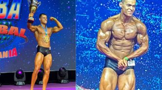 Aris Popescu, campion, culturism, locul 1, INBA, 21 ani, Classic Physique Juniori, nutriție, Ploiești, ploieștean, cover