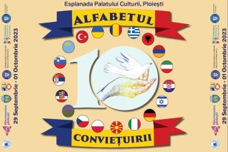 alfabetul conviețuirii, ediția 2023, Ploiești, program festival, Uniunea Elenă, Ministerul Culturii, street food, festival interetnic, cover