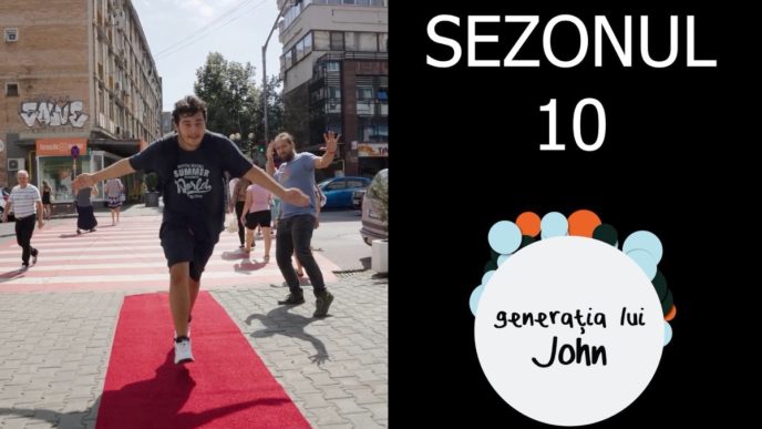 promo, generația lui John, sezonul 10, covorul roșu, John Cristea, portavoce pentru tineret, fă-te auzit, emisiune tineri