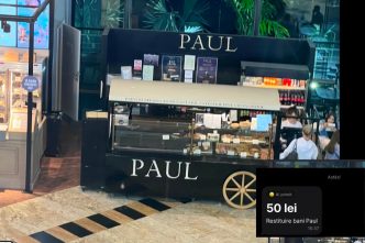 pățanie, Paul, mall, Băneasa Shopping City, 100 de lei, bani pe Revolut, rest