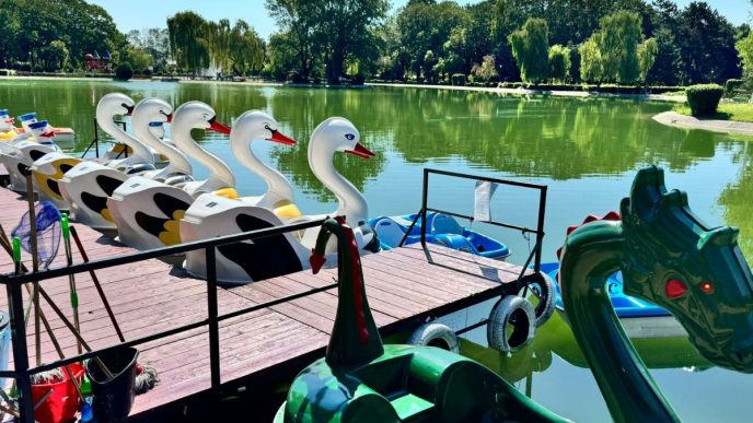 top 6, activități, timp liber, parc Ploiești, Sala Sporturilor, hidrobicicletă, preț închiriere bicicletă, pistă alergare, ponton