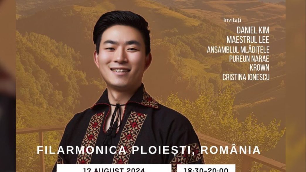 Jung JongSoo, concert intercultural, filarmonica ploiești, românia, coreea de sud, caritate, 17 august