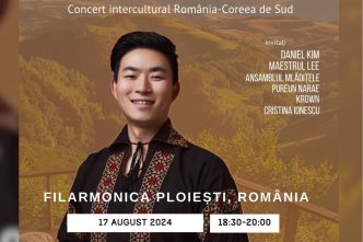 Jung JongSoo, concert intercultural, filarmonica ploiești, românia, coreea de sud, caritate, 17 august