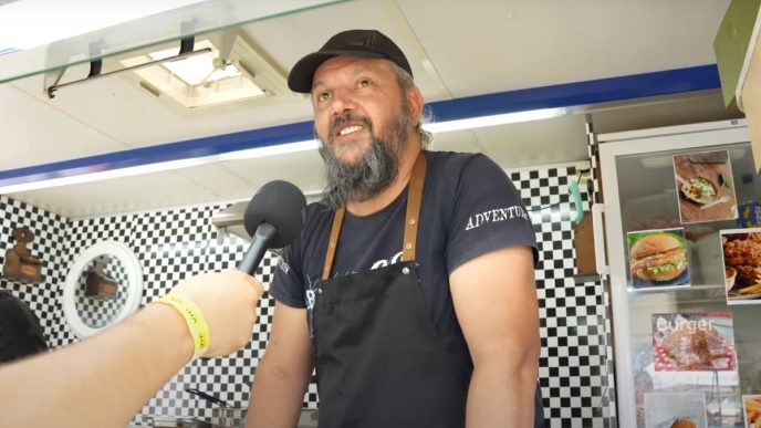 LaRock, festival, ziua 2, prețuri mâncare, prețuri băuturi, interviu, bungee jumping, viața la cort, repetiții Turbo B, mâncare vegetariană