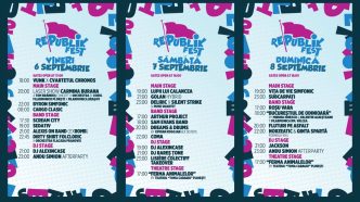Republik Fest 2024, program festival, Parcul Memorial Constantin Stere, Ploiești, artiști Republik Fest 2024, cover