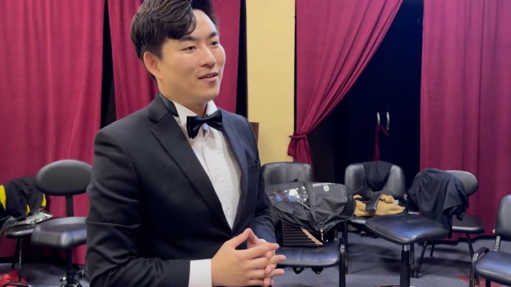 interviu, artist sud-coreean, Jung JongSoo, Filarmonica Ploiești, spectacol, artist la nai, eveniment cultural