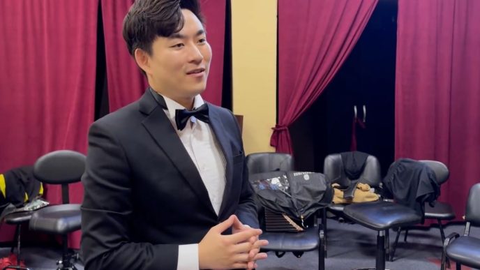 interviu, artist sud-coreean, Jung JongSoo, Filarmonica Ploiești, spectacol, artist la nai, eveniment cultural