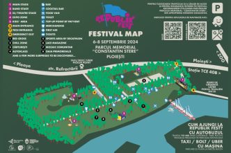 Republik Fest, prima zi, fusion-simfonic, cum ajungi la Republik Fest, reguli festival, acces minori, achiziționare bilete, republik fest map