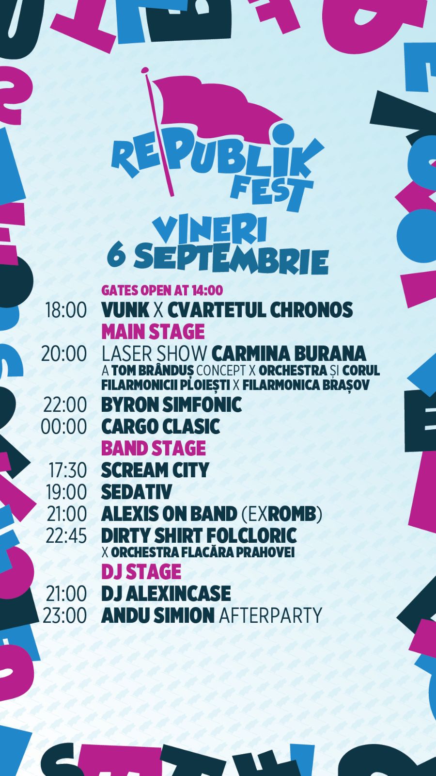 Ce artiști cântă la Republik Fest în prima zi de festival. Byron Simfonic, un moment de neratat 1