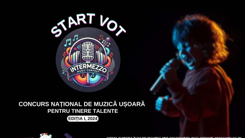 Intermezzo Music Contest 2024, Premiul de Popularitate, videoclip profesional, concurs de muzică, votează concurent favorit, start vot