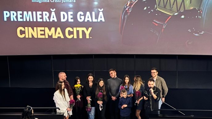 EVIL:LIVE – O fantomă bântuie un mall din Ploiești. Imagini de la avanpremiera filmului de scurtmetraj 12 Dennis Bicu, EVIL LIVE, scurtmetraj, regizor ploieștean, avanpremieră film, proiecție, Cinema City, AFI Ploiești, fantomă în mall, echipa filmului