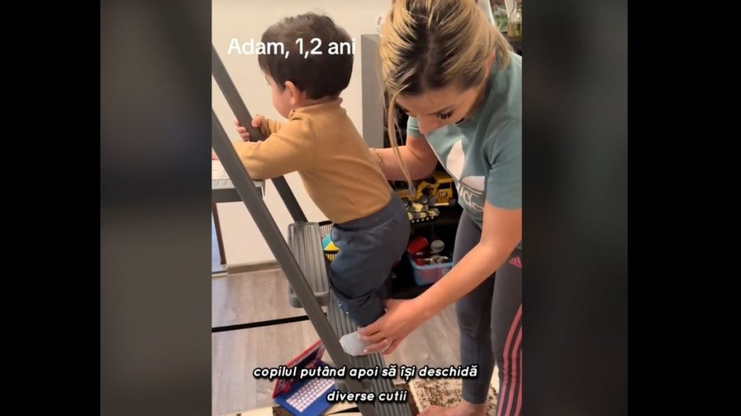 video cu scara, instrument vorbire, TikTok, Cristina Geană, viral, terapie, neurodezvoltare limbaj