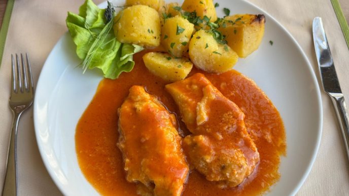 restaurant Berbec Ploiești, restaurante Ploiești, recenzie Berbec Ploiești, ostropel de pui cu cartofi natur