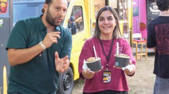 festival, prima zi, prețuri mâncare, LAROCK, Domeniul Cantacuzino, video, pastramă de oaie, mici, bere la draft, activări în festival, Florești