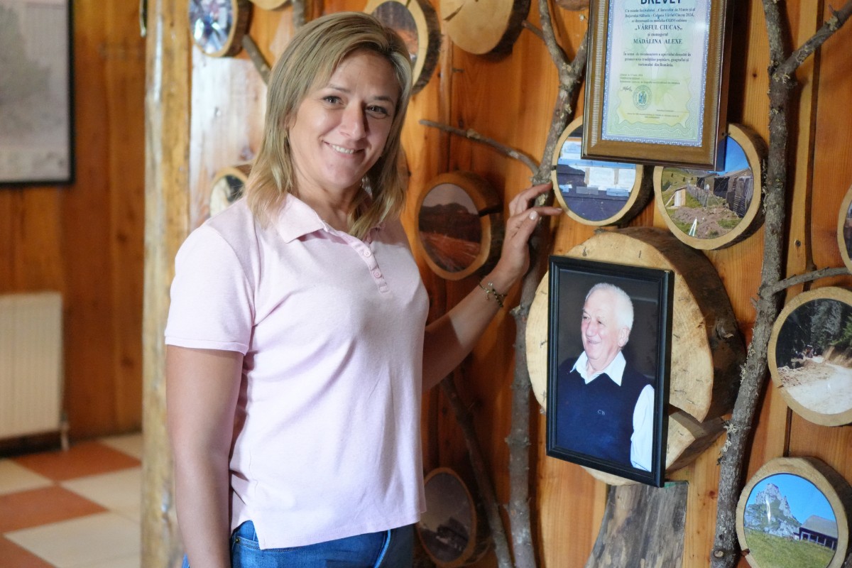 Mădălina Alexe, Cabana Vârful Ciucaș, Alexe Gheorghe, interviu, Nea Alexe, cabană Cheia, cabanier