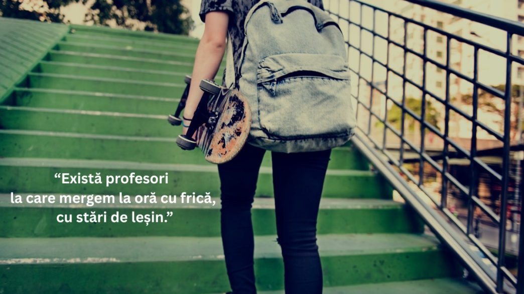 frică în școală, abuz emoțional profesori, stare mentală adolescenți, educație cu respectul în prim-plan, campania spune pe bune, Colegiul Nicolae Iorga Valenii de Munte