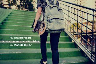 frică în școală, abuz emoțional profesori, stare mentală adolescenți, educație cu respectul în prim-plan, campania spune pe bune, Colegiul Nicolae Iorga Valenii de Munte