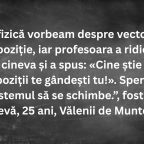 fostă elevă, Vălenii de Munte, profesoară de română, bac, meditații, mesaj anonim, spune pe bune