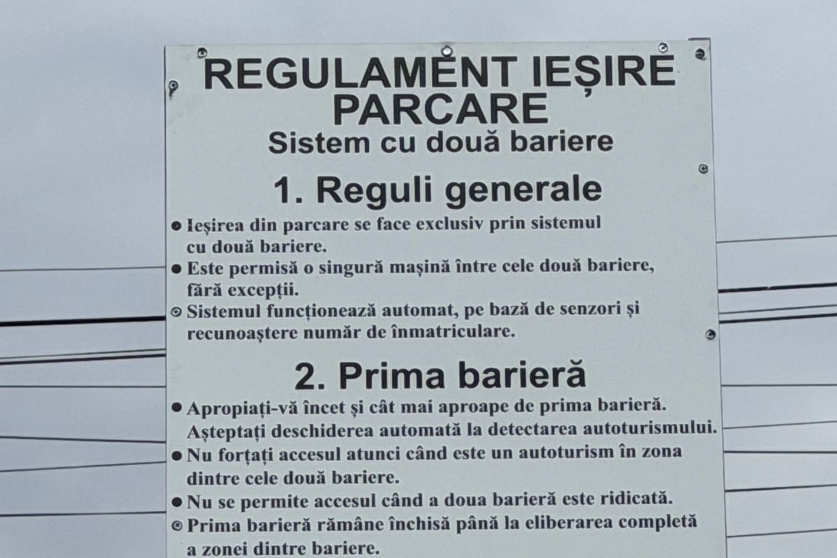 Hale și Piețe explică sistemul cu 2 bariere din parcarea Halelor Centrale Ploiești, după filmarea de pe Facebook 3 Hale și Piețe explică sistemul cu 2 bariere din parcarea Halelor Centrale Ploiești, după filmarea de pe Facebook 1