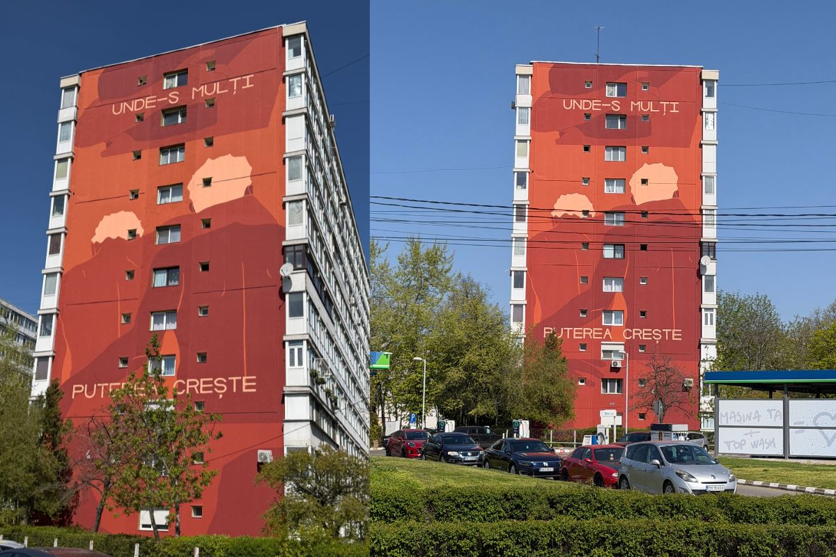Muralul din Ploiești "Unde-s mulți, puterea crește", criticat public. Ce a vrut să transmită Elléna Lourens 3 Muralul din Ploiești "Unde-s mulți, puterea crește", criticat public. Ce a vrut să transmită Elléna Lourens 1