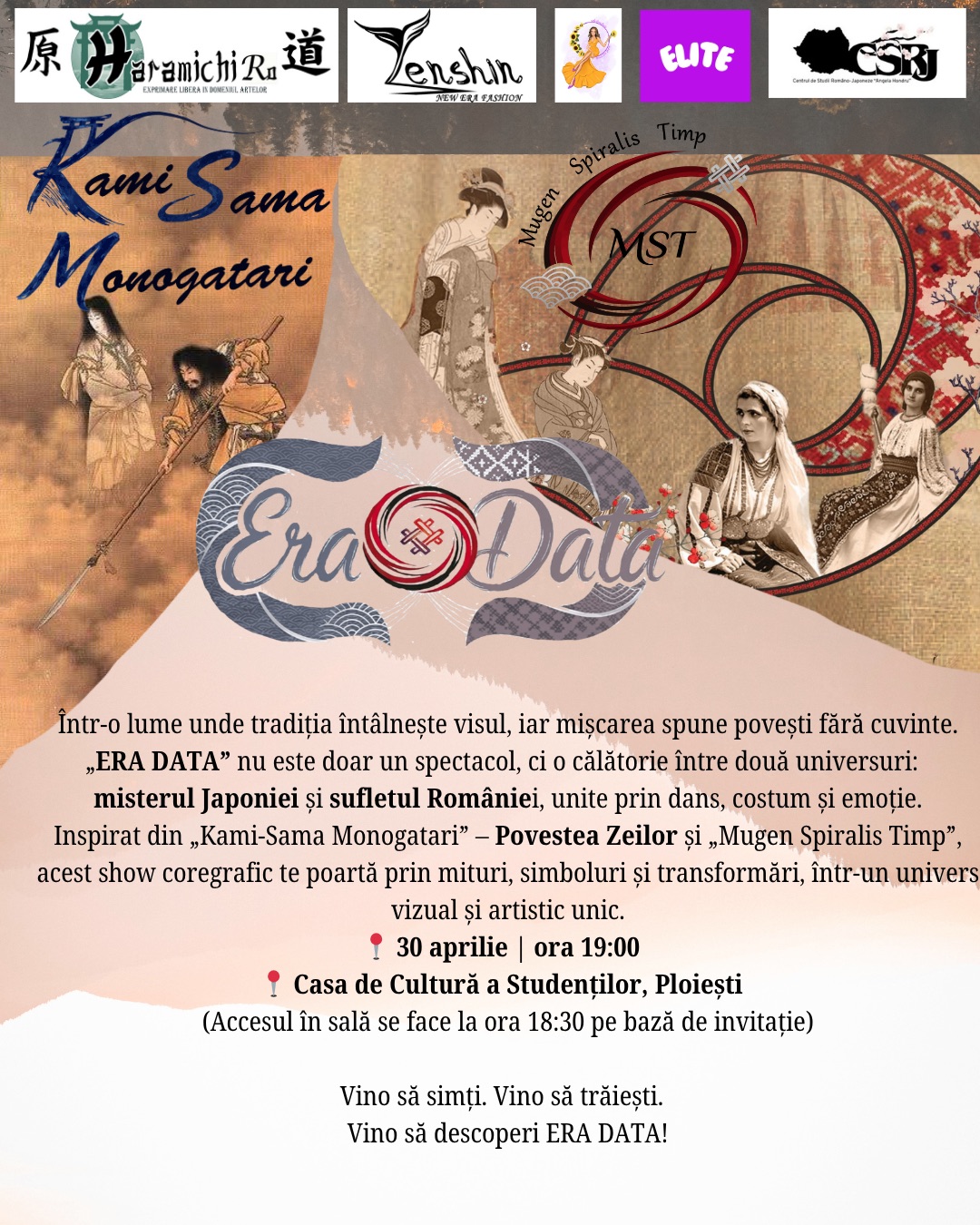 „Era Data”: O călătorie artistică între tradiție și contemporaneitate, România și Japonia 1