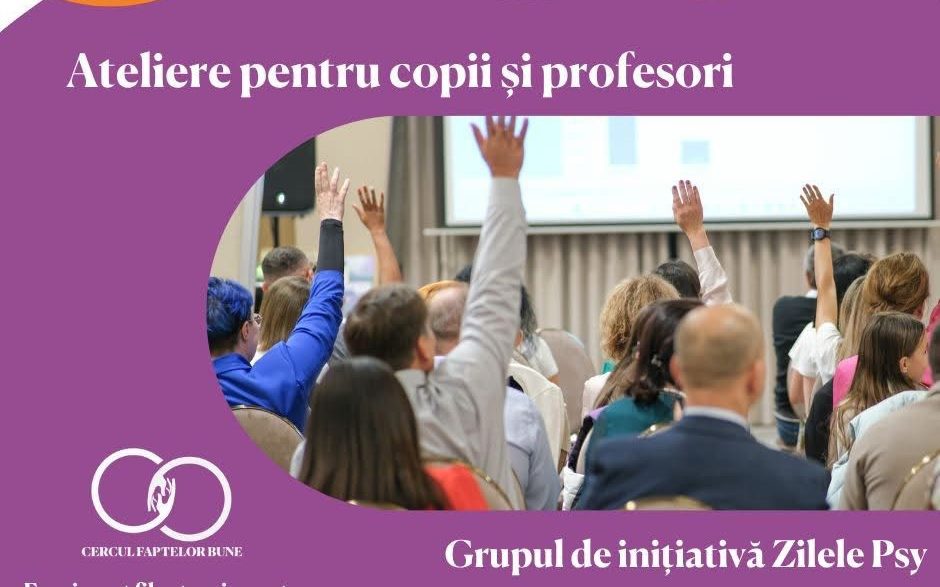 Zilele Psy, Cercul Faptelor Bune, Fundația Comunitară Prahova, educație, cover