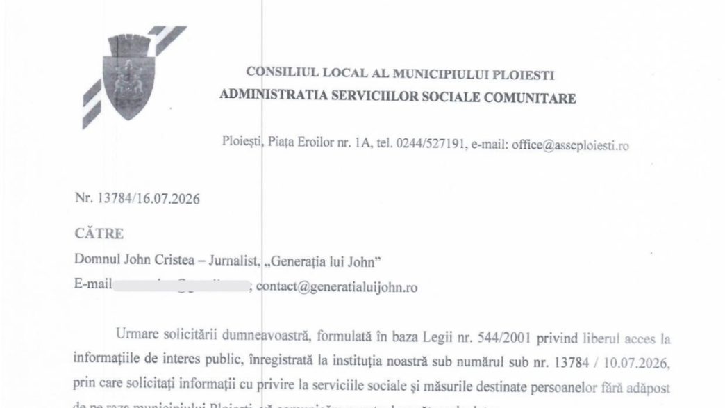 Tot mai multe persoane fără adăpost în Ploiești. Ce arată răspunsul ASSC după incidentul din autobuz TCE 2 Persoane fără adăpost în Ploiești - adăpostul de noapte al ASSC, deschis între 19:00 și 09:00