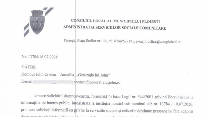 Persoane fără adăpost în Ploiești - adăpostul de noapte al ASSC, deschis între 19:00 și 09:00