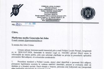 Poliția Locală Ploiești, TCE Ploiești, femeie coborâtă din autobuz, persoane fără adăpost, Legea 544:2001, HCL 433:2015