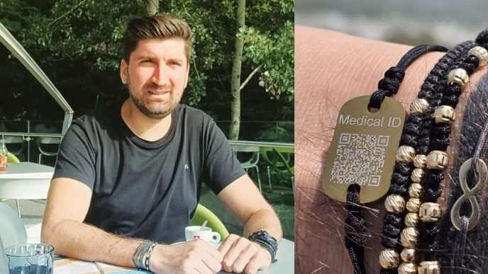 Un vâlcean stabilit în Ploiești a creat o brățară cu cod QR care poate salva vieți. Interviu Dani Trancă 10 Dani Trancă, vâlceanul din Ploiești care a creat Simboliq, o brățară cu cod QR