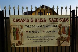 yard sale la tantareni, afiș