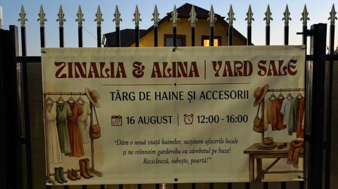 yard sale la tantareni, afiș
