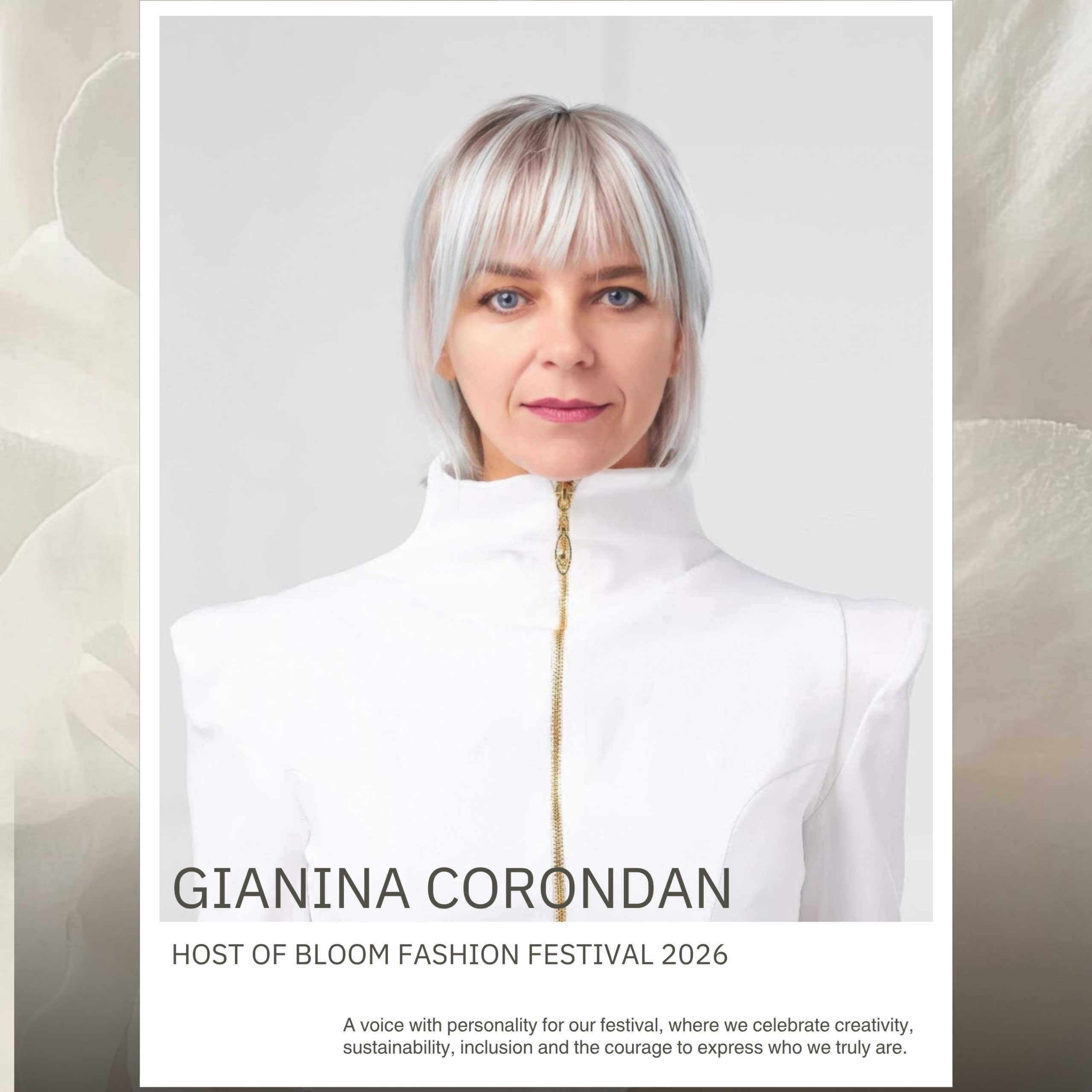 Gianina Corondan prezintă BLOOM Fashion Festival Ploiești, 4-6 septembrie 2026 2