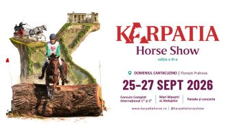 Karpatia Horse Show 2026, Domeniul Cantacuzino, Florești Prahova, Micul Trianon, eveniment ecvestru România, Cupa Balcanică eventing, patrimoniu cultural, evenimente Prahova septembrie 2026